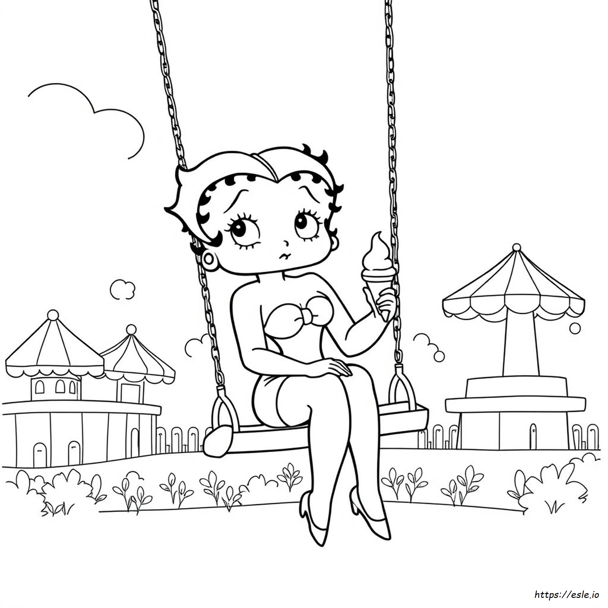 Disegni Da Colorare Di Betty Boop