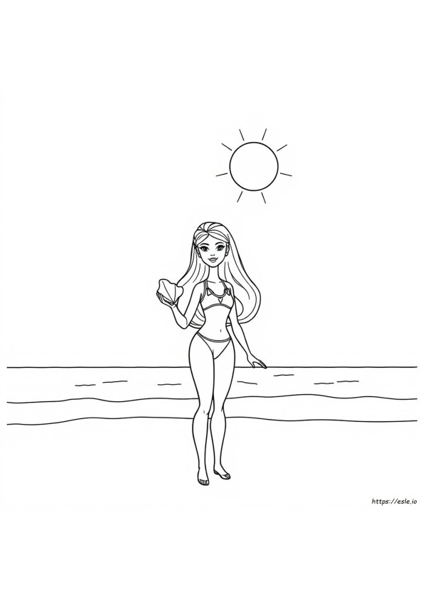 Barbie Colouring Pages