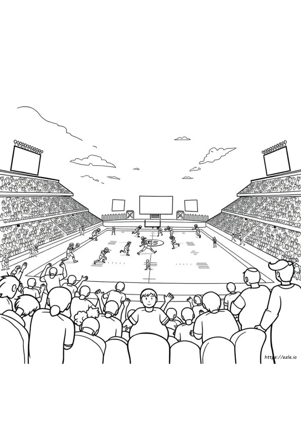 Super Bowl Coloring Pages