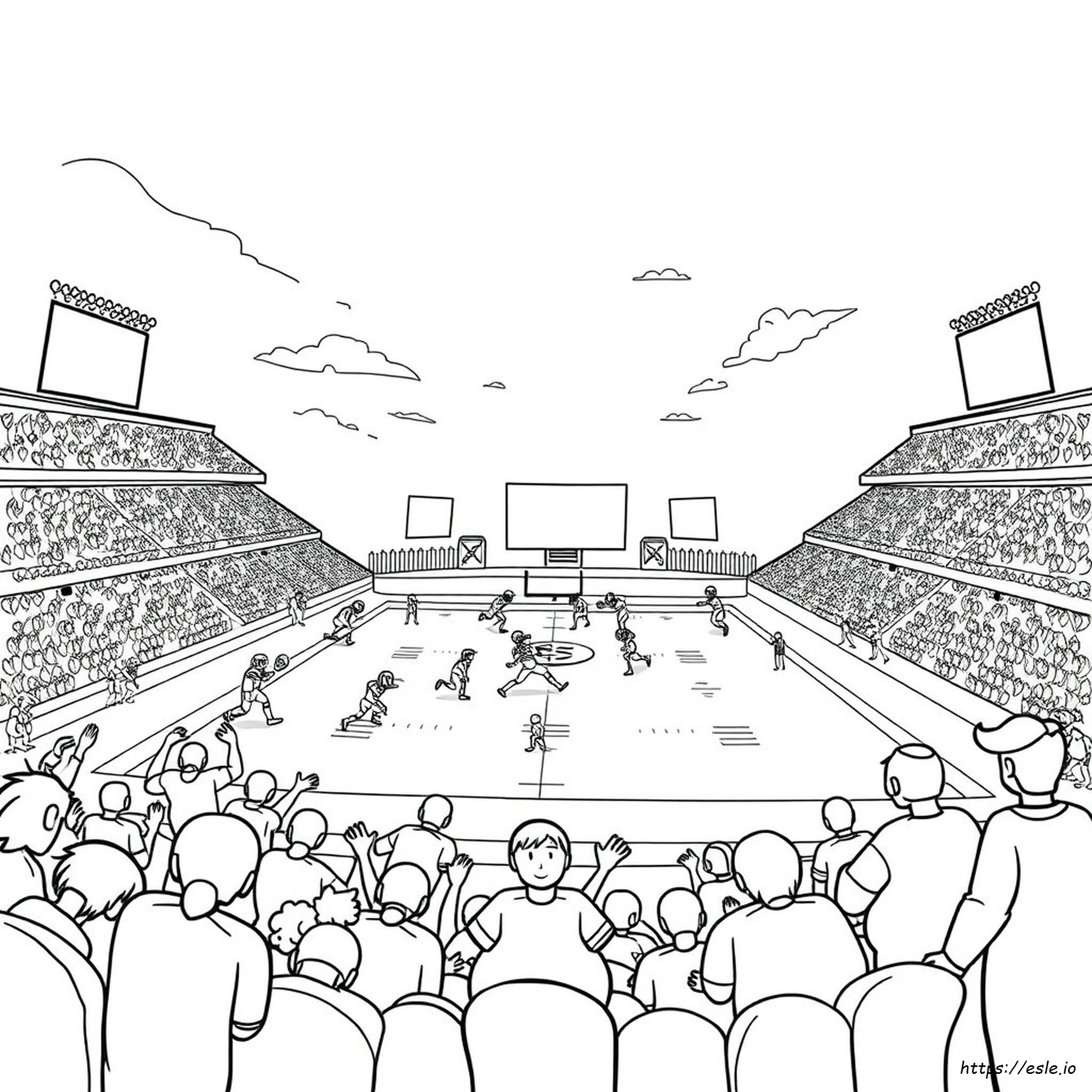 Super Bowl Coloring Pages