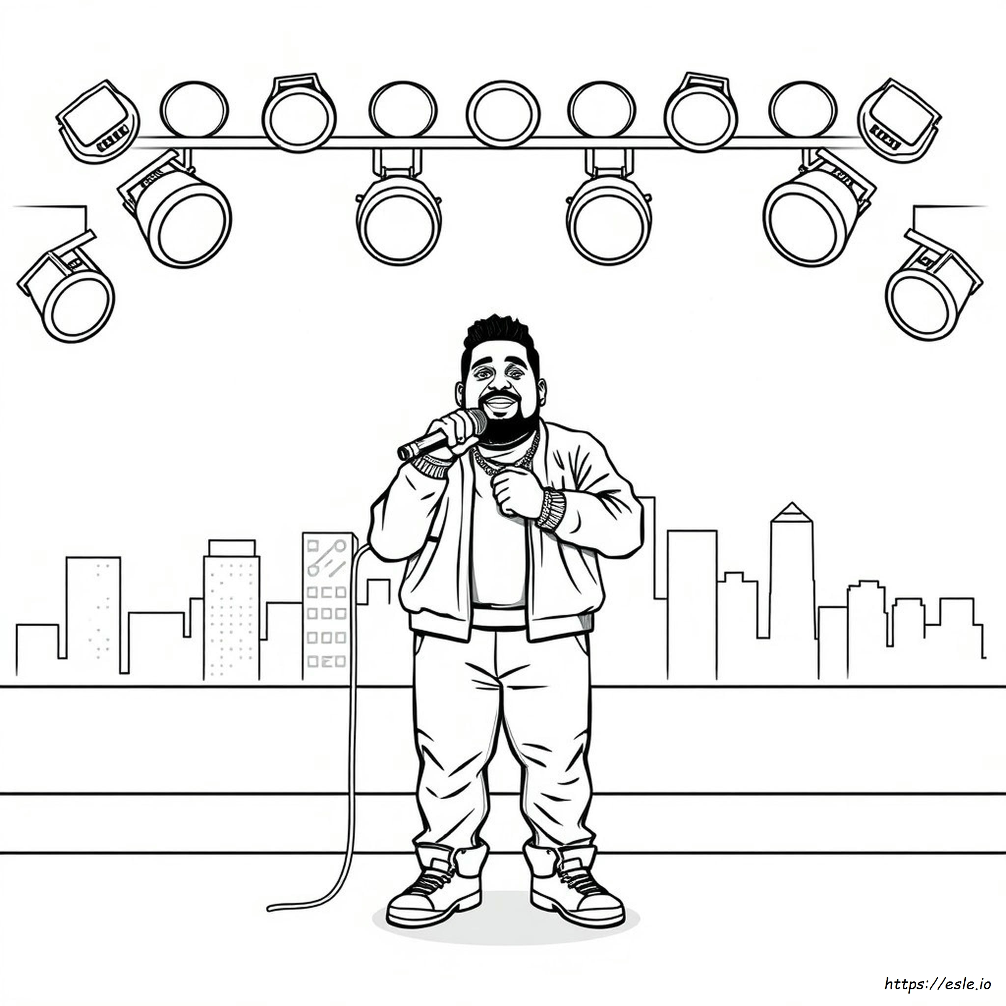 Biggie Smalls Coloring Pages