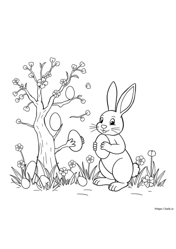Pagina Da Colorare Per Pasqua