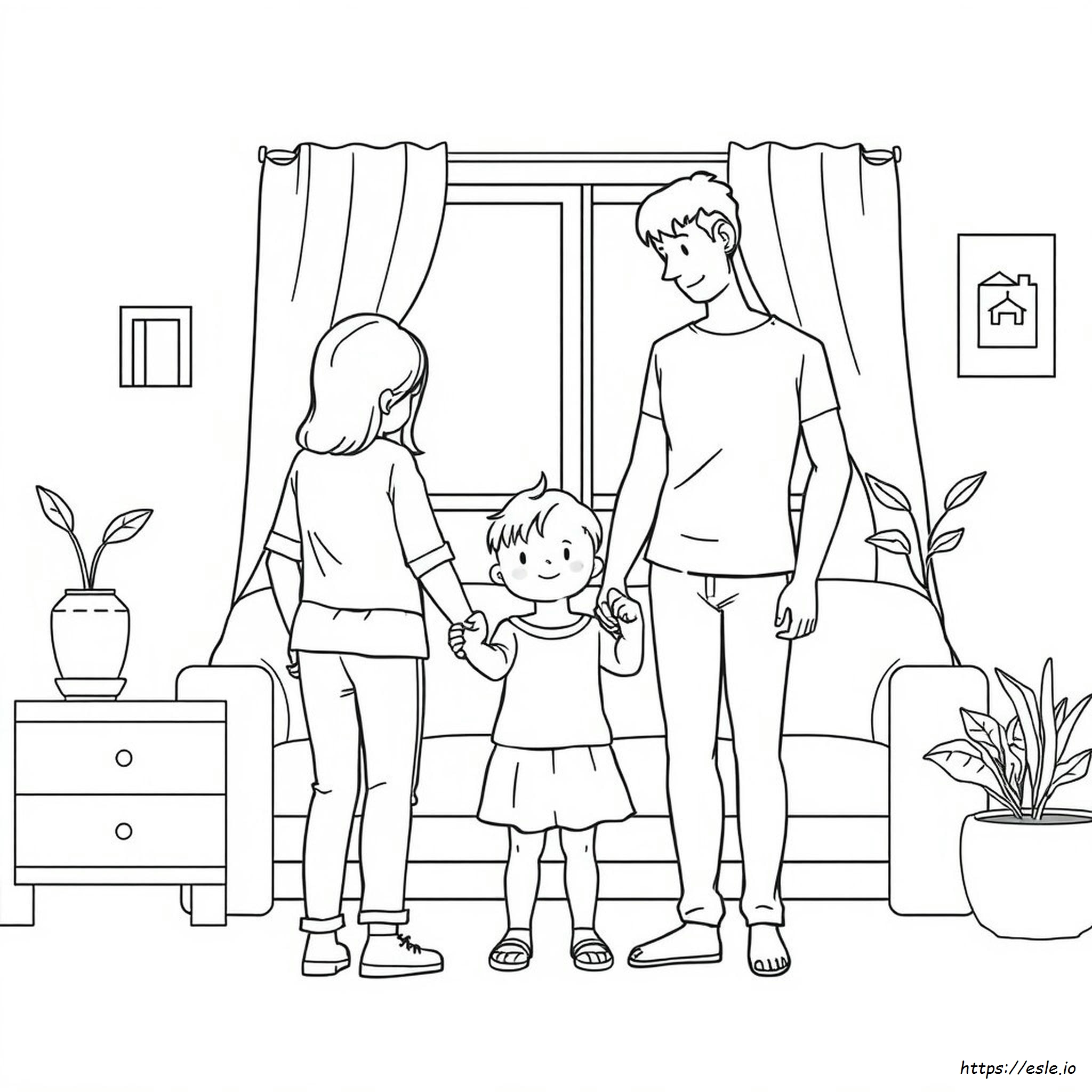 Coloriage Sur La Violence Domestique