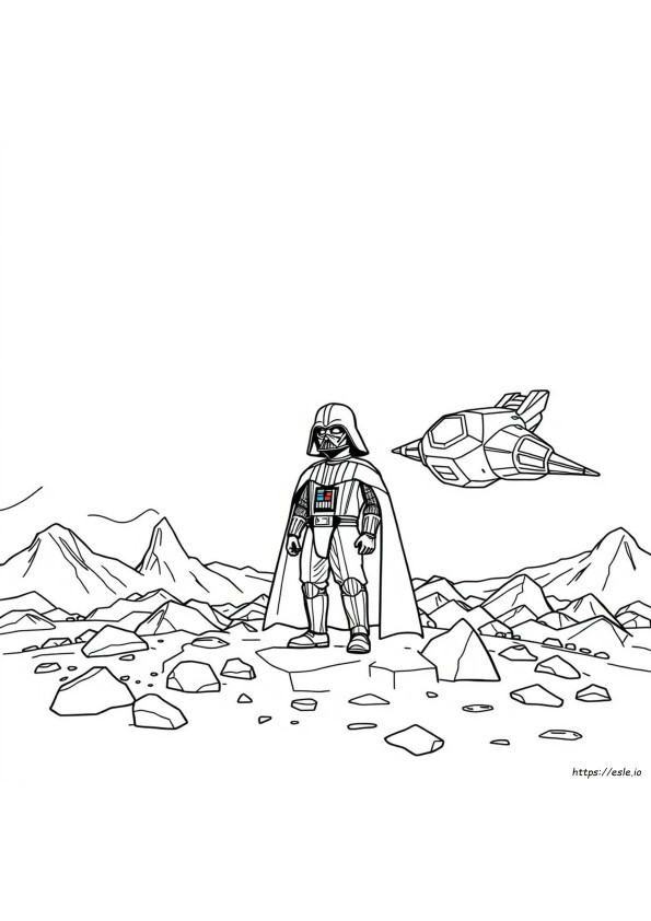 Darth Vader Kolorowanka