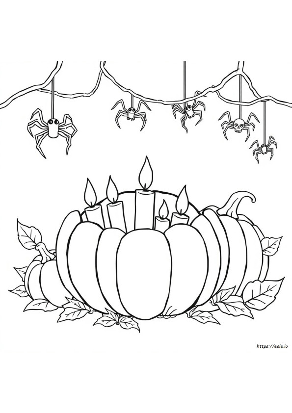 Páginas Para Colorear De Halloween Para Adultos
