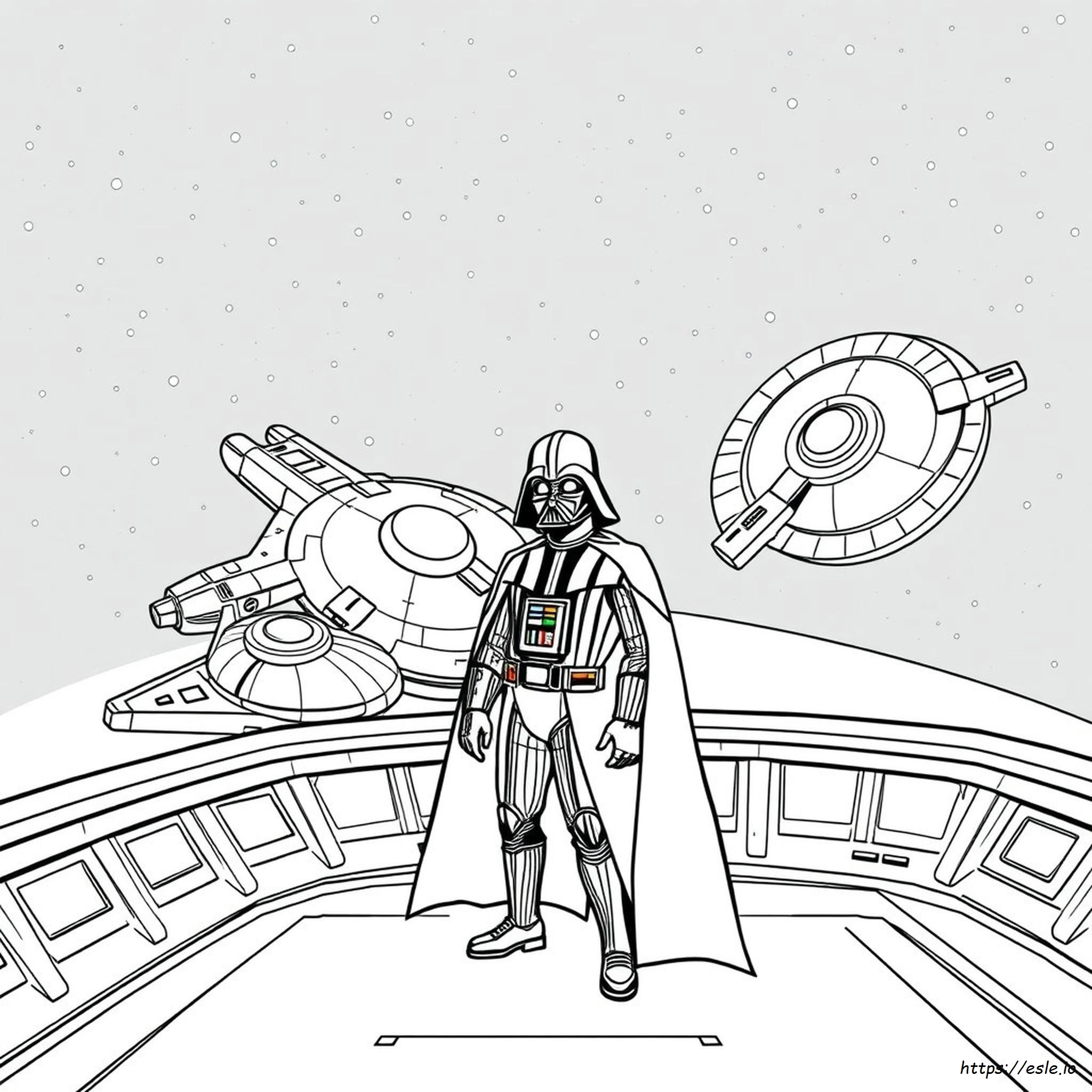 Star Wars Darth Vader Ausmalbilder