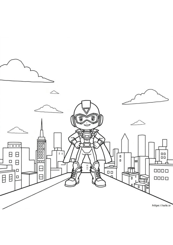 Boboiboy Supra Colouring