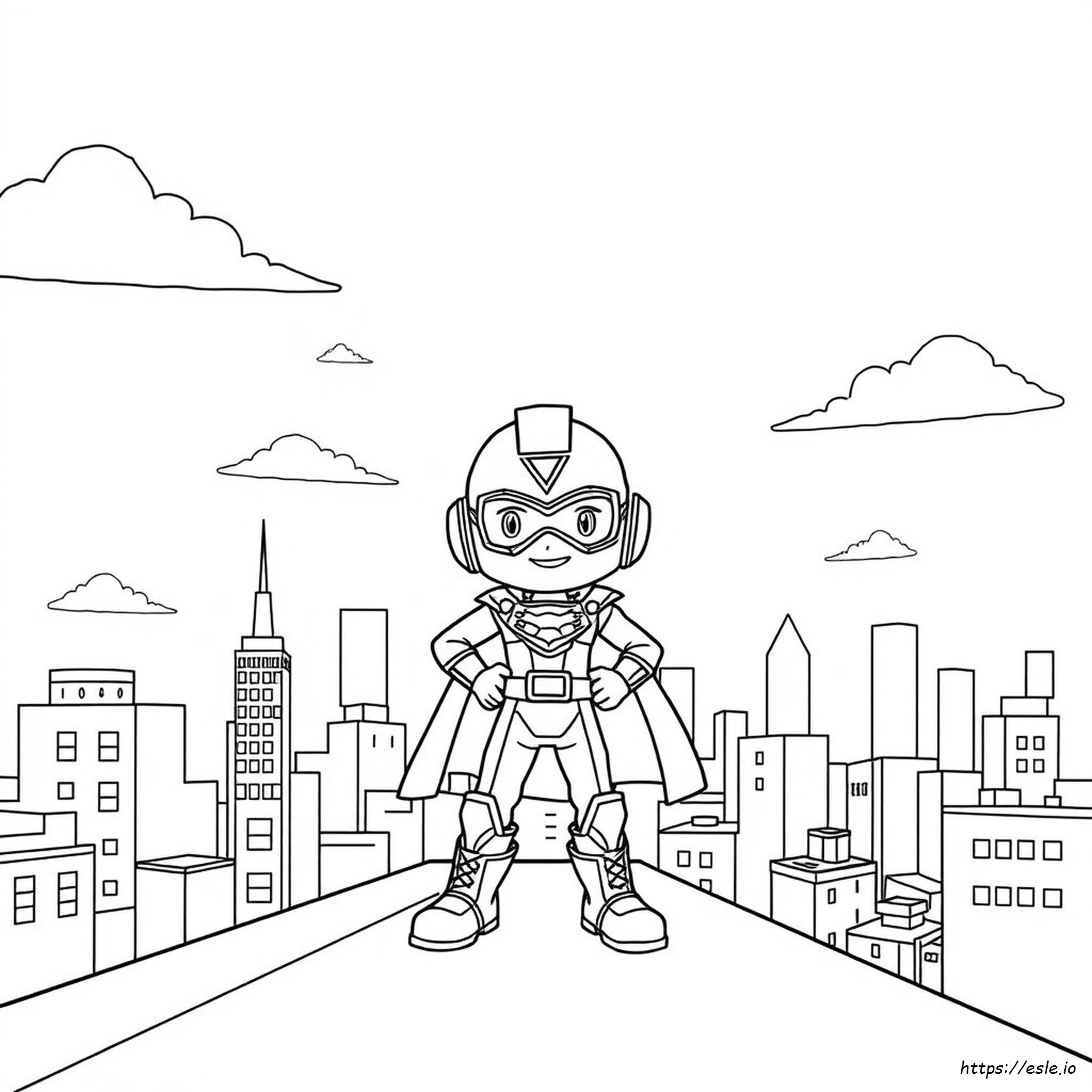 Boboiboy Supra Colouring