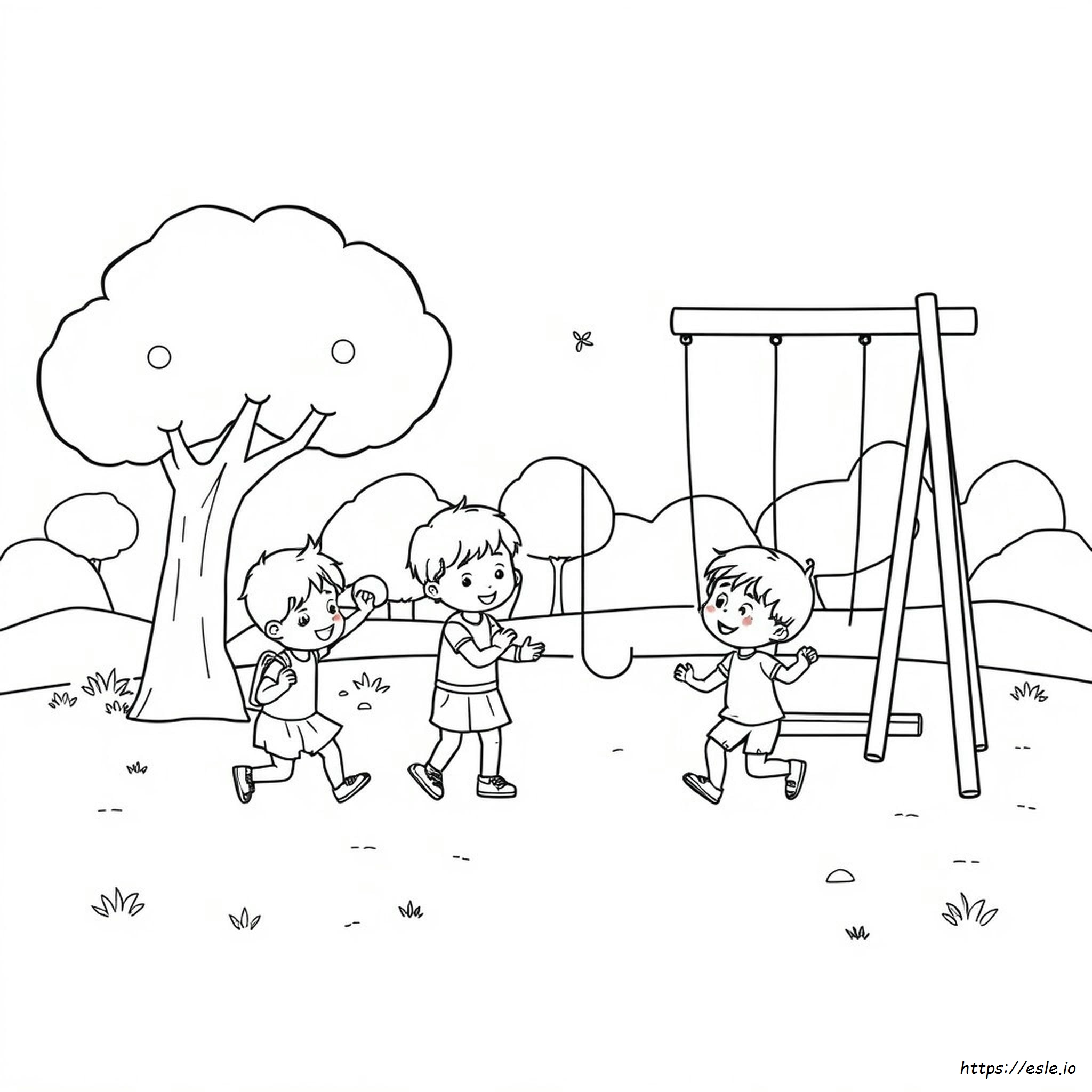 Kindergarten Colouring Worksheets