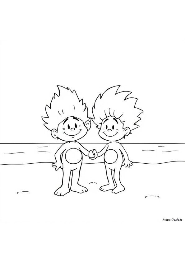 Coloriages Thing 1 Et Thing 2 À Imprimer