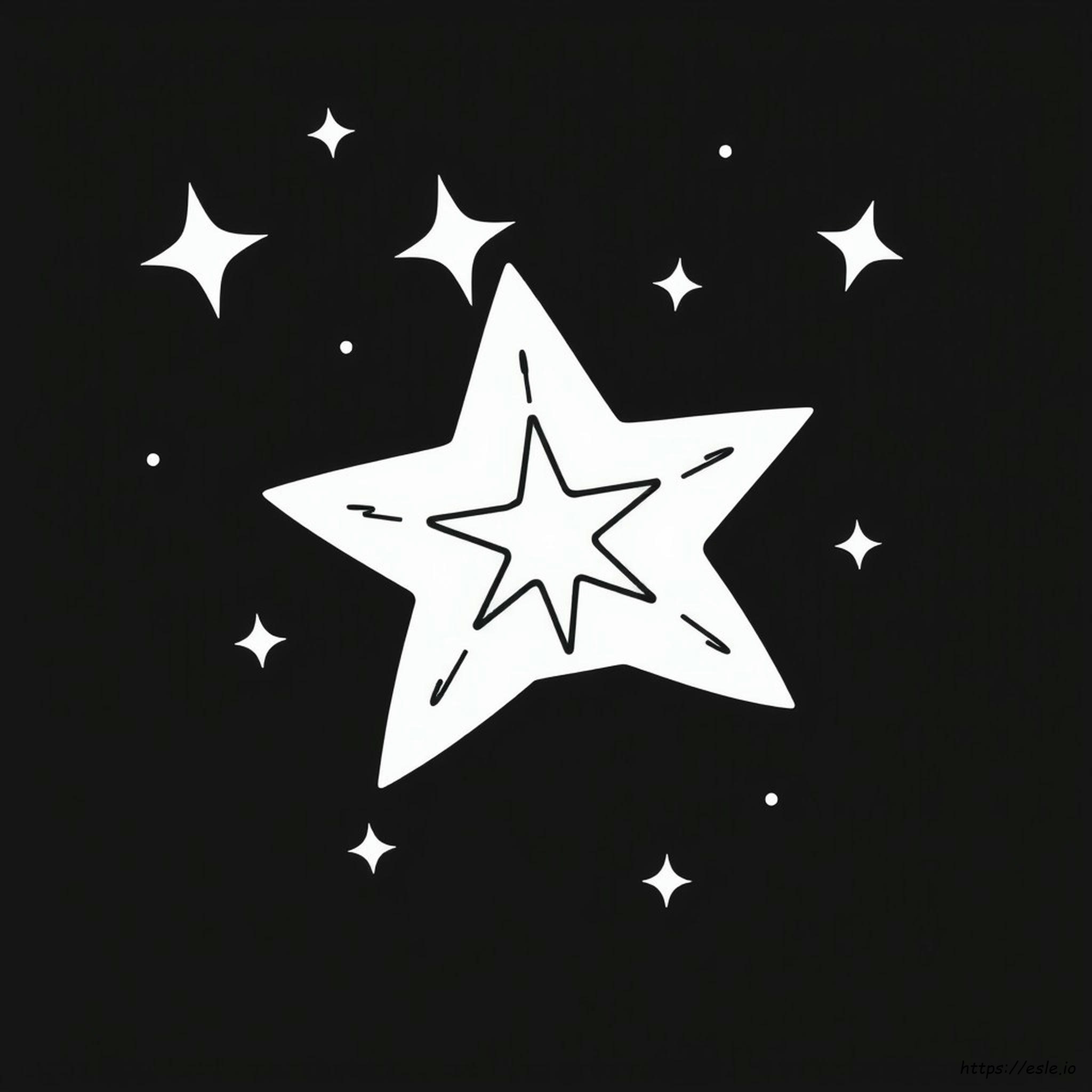 Star Coloring Pictures