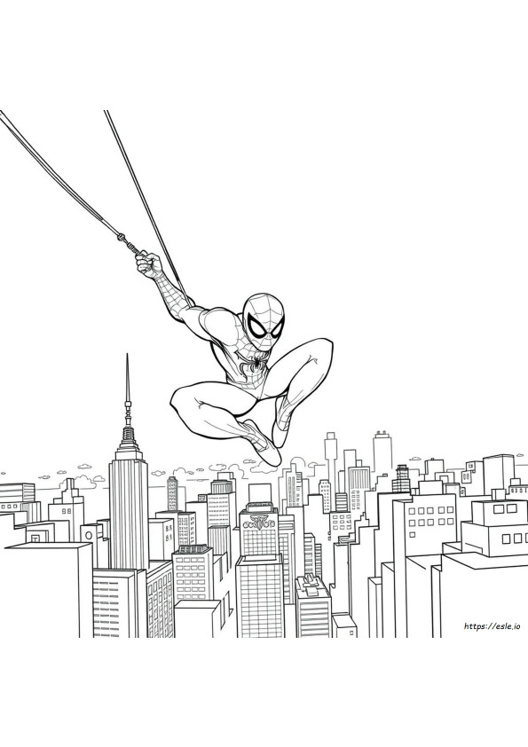 Spider Man 1 Coloring Pages