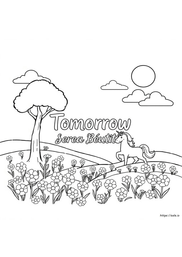 Coloring Pages Mañana Sera Bonito Para Colorear