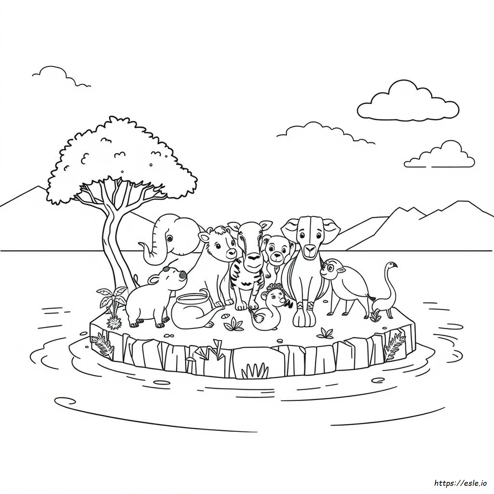 Coloriages Difficiles D'animaux