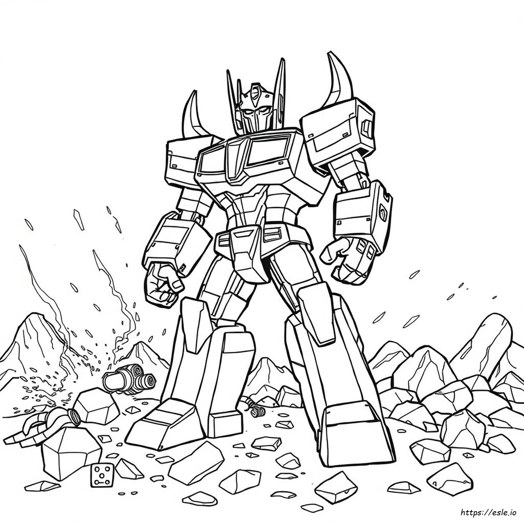Megatron Da Colorare E Stampare