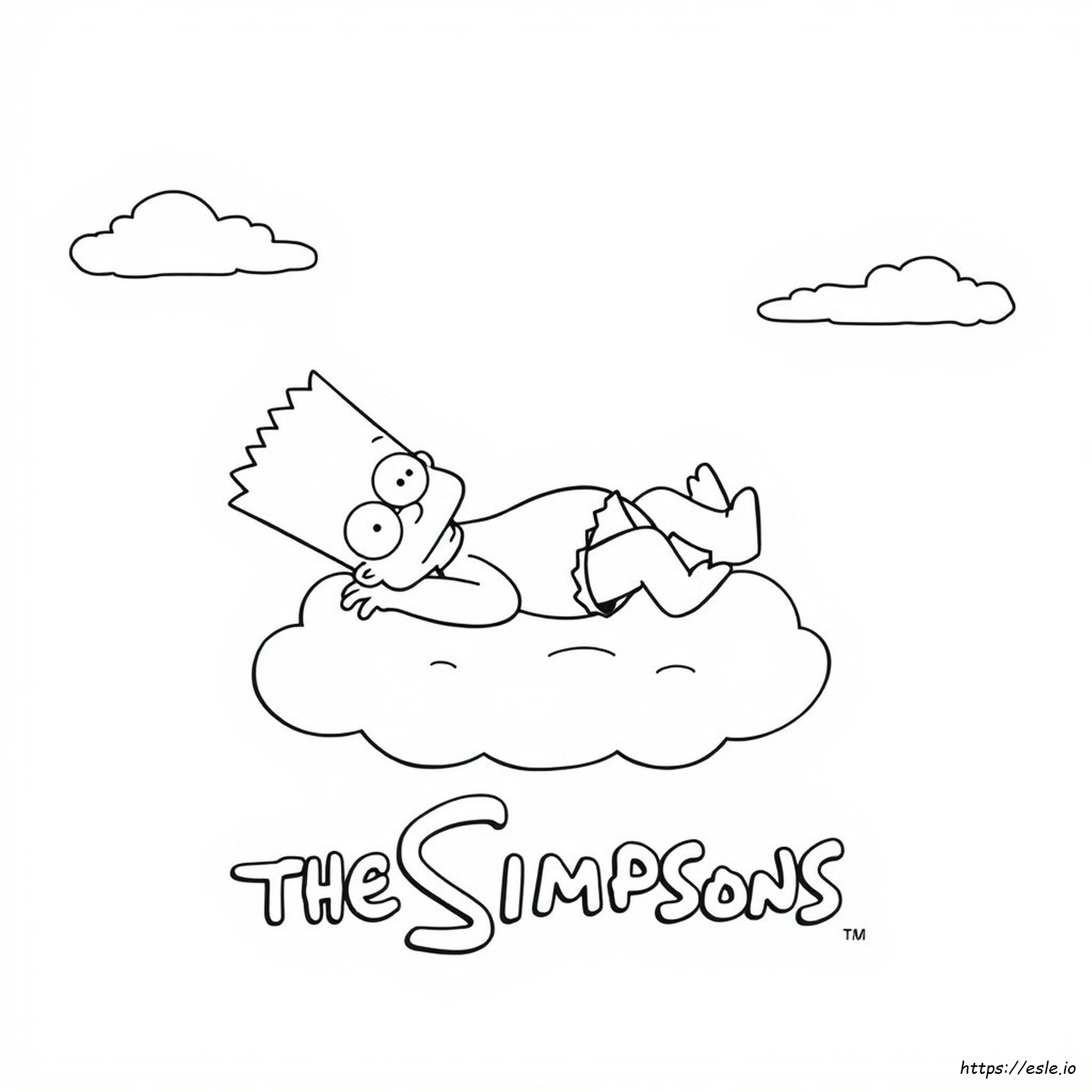 Disegni Da Colorare Di Bart Simpson Gratis