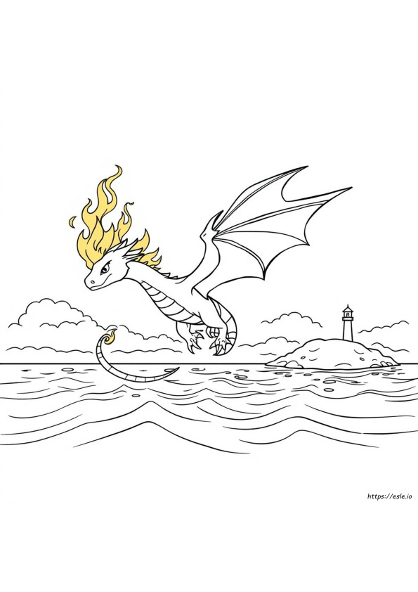 Wings Of Fire Coloring Pages Seawing