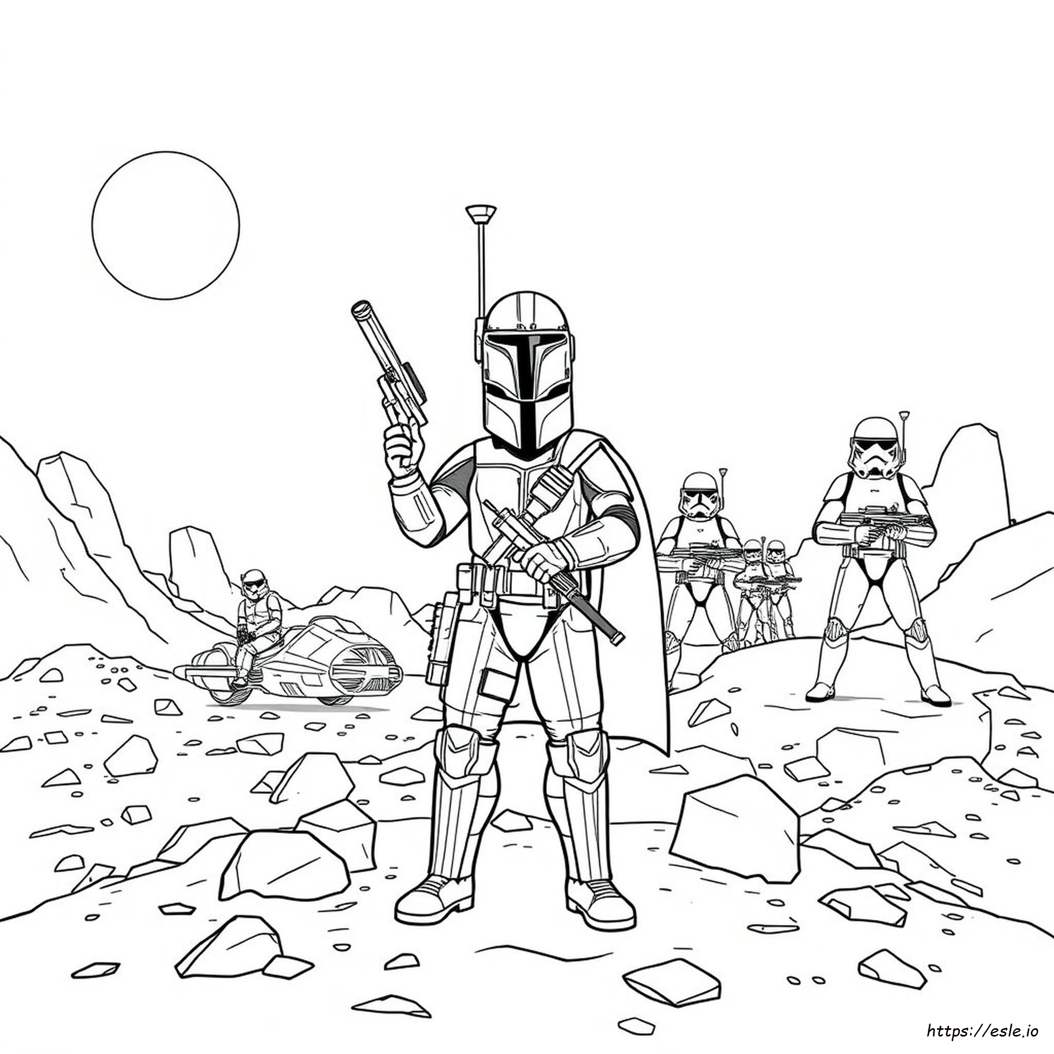 Mandalorian Coloring Book
