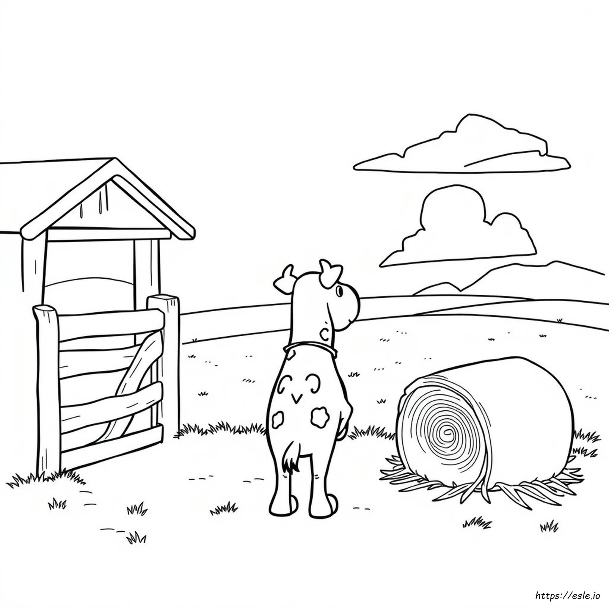 Coloriage Hank Le Chien De Vache