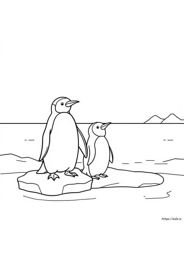 Penguin Coloring Pages Preschool