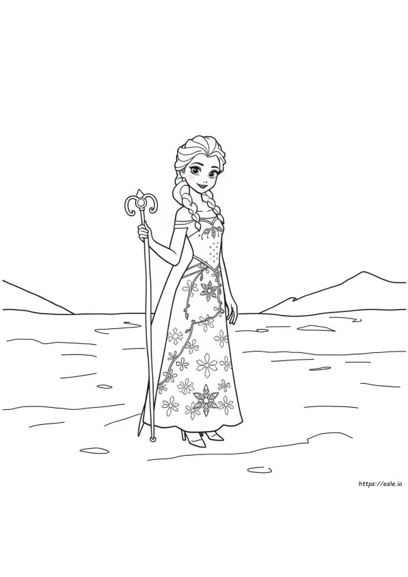 Elsa Zum Ausmalen