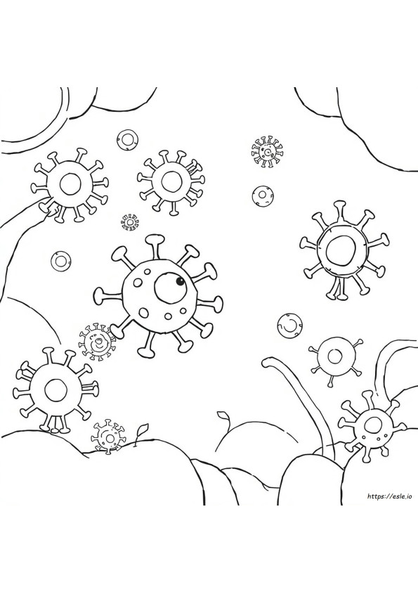 Immune System Coloring Sheet