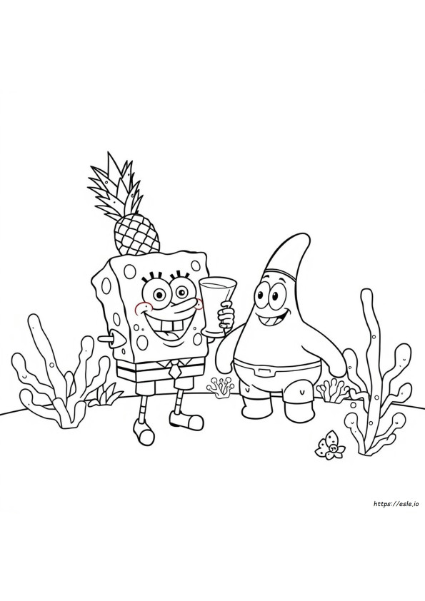 Spongebob Squarepants Coloring Pages Free