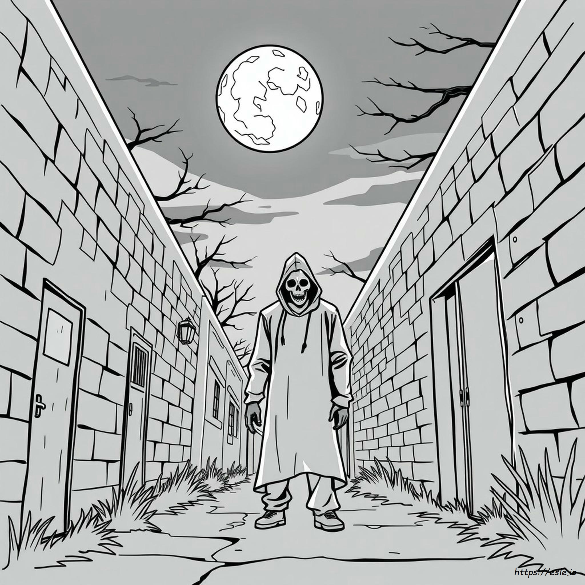 Serial Killer Coloring Book Pages Printable