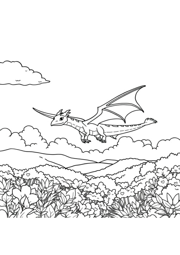Monkart Draka Para Colorear