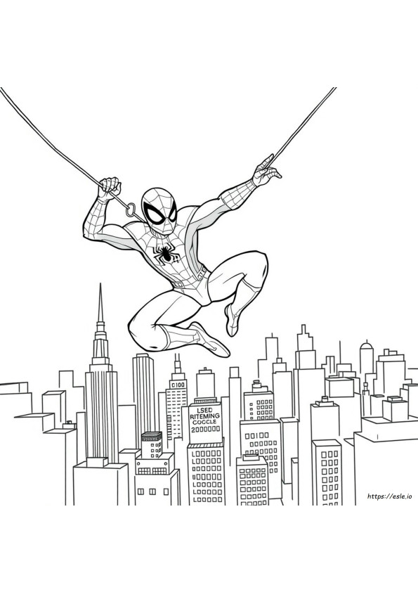 Spiderman Colouring Pages To Print