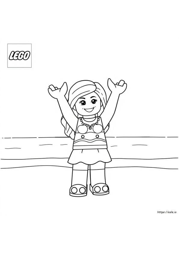 Lego Friends Stephanie Coloring Pages