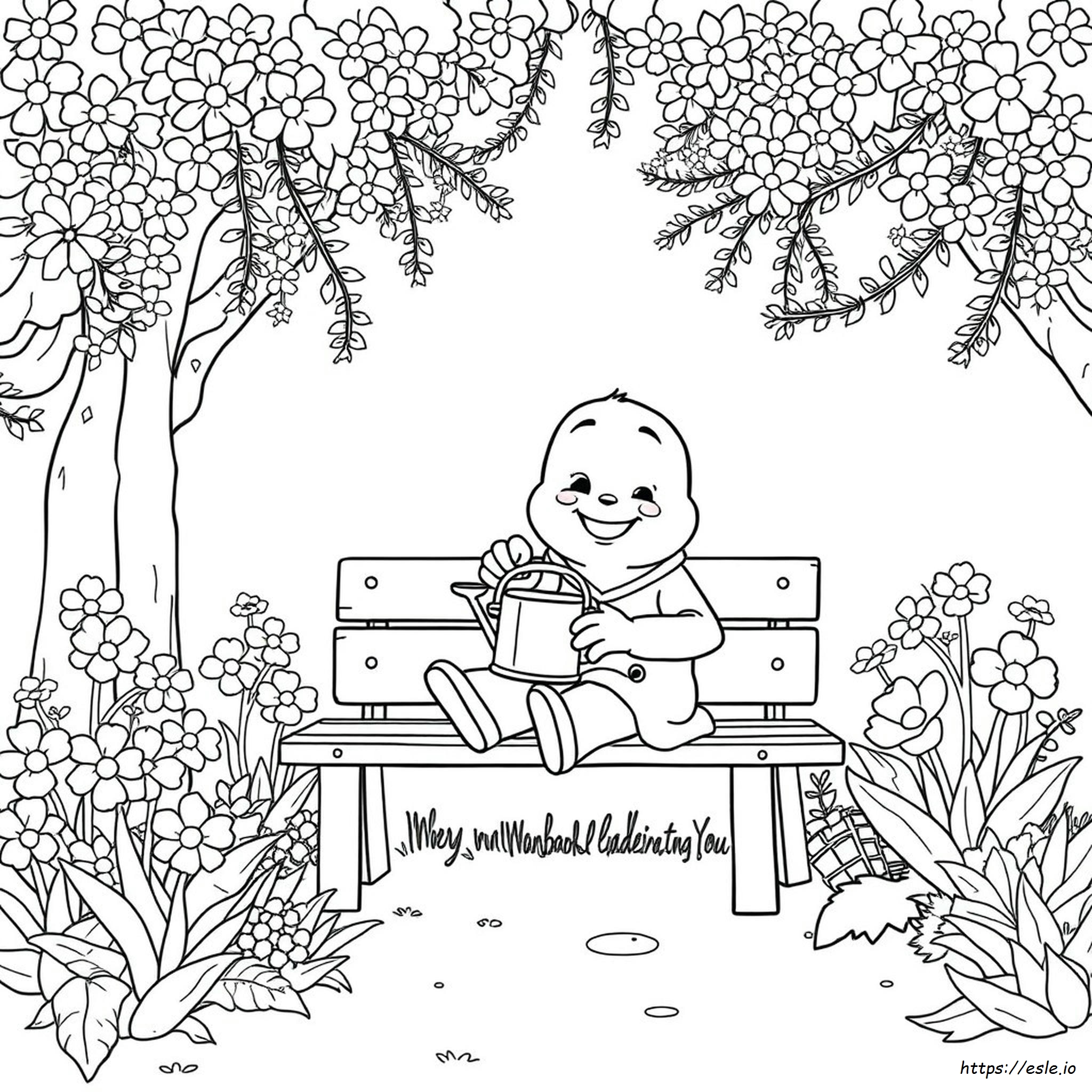 Garten Of Banban Coloring Pages Chapter 7