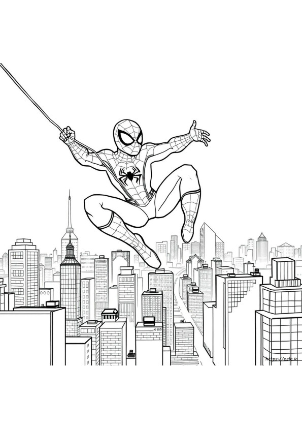 Spiderman Coloring Pages For Adults