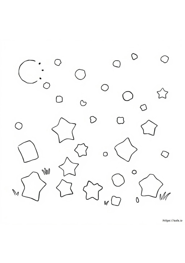 Coloring Shapes Worksheets For Kindergarten