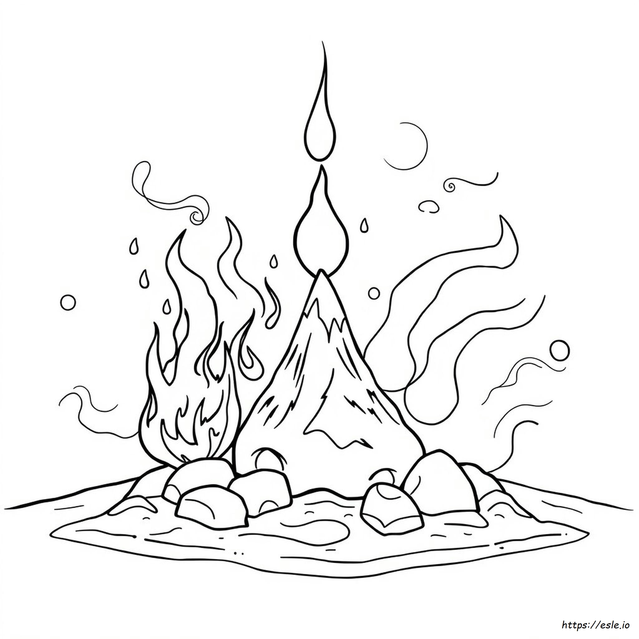 Free Printable Elemental Coloring Pages