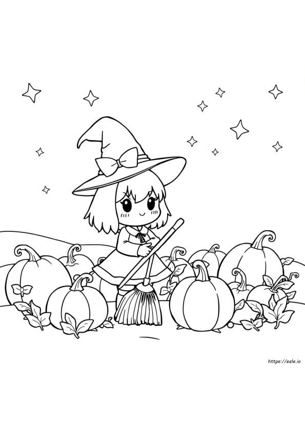 Kuromi Halloween Coloring Pages Printable