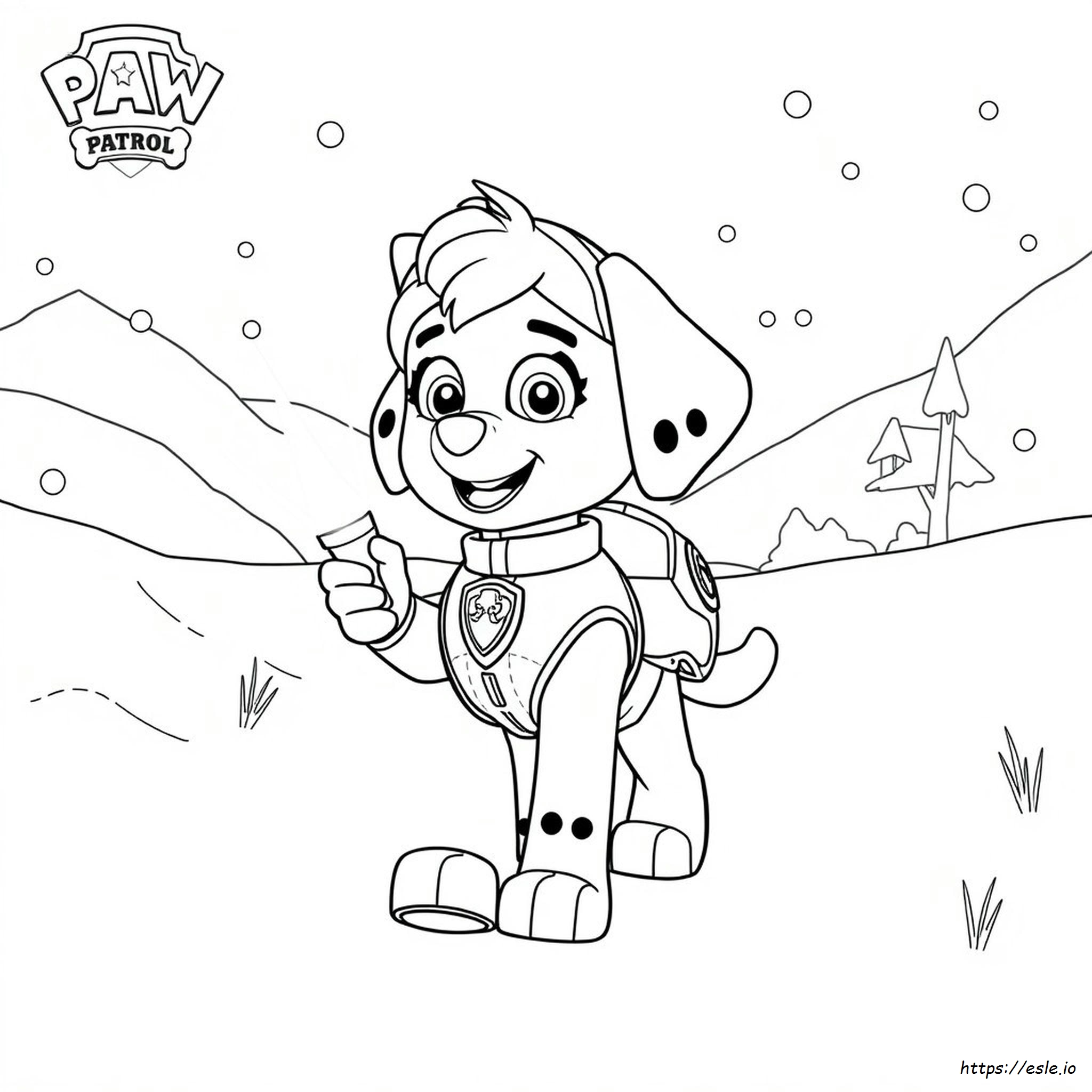 Paw Patrol The Movie Coloring Pages Liberty