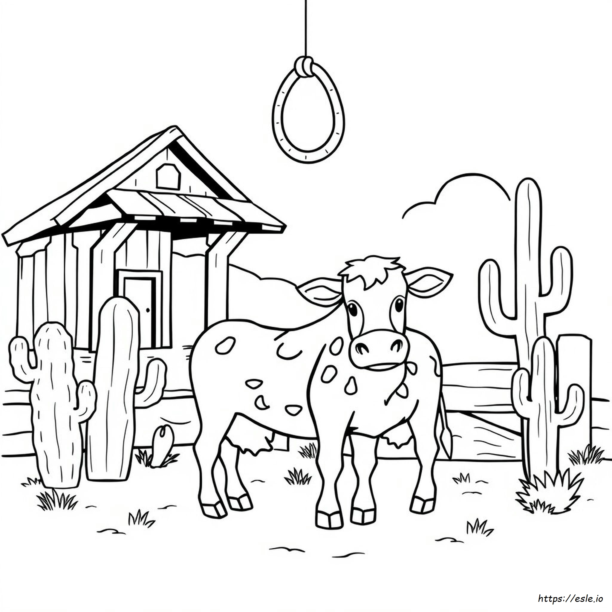 Cowboy Da Colorare