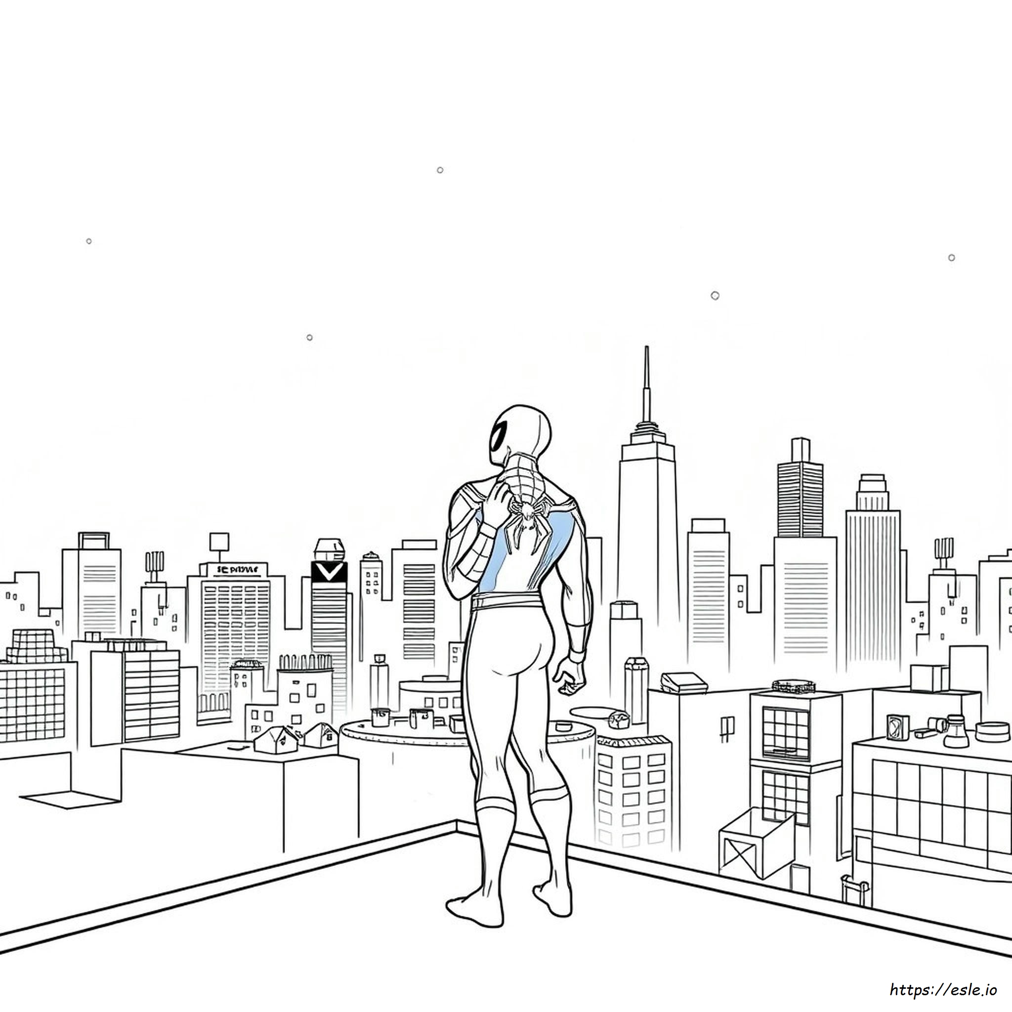 Spider-Man Miles Morales Disegni Da Colorare