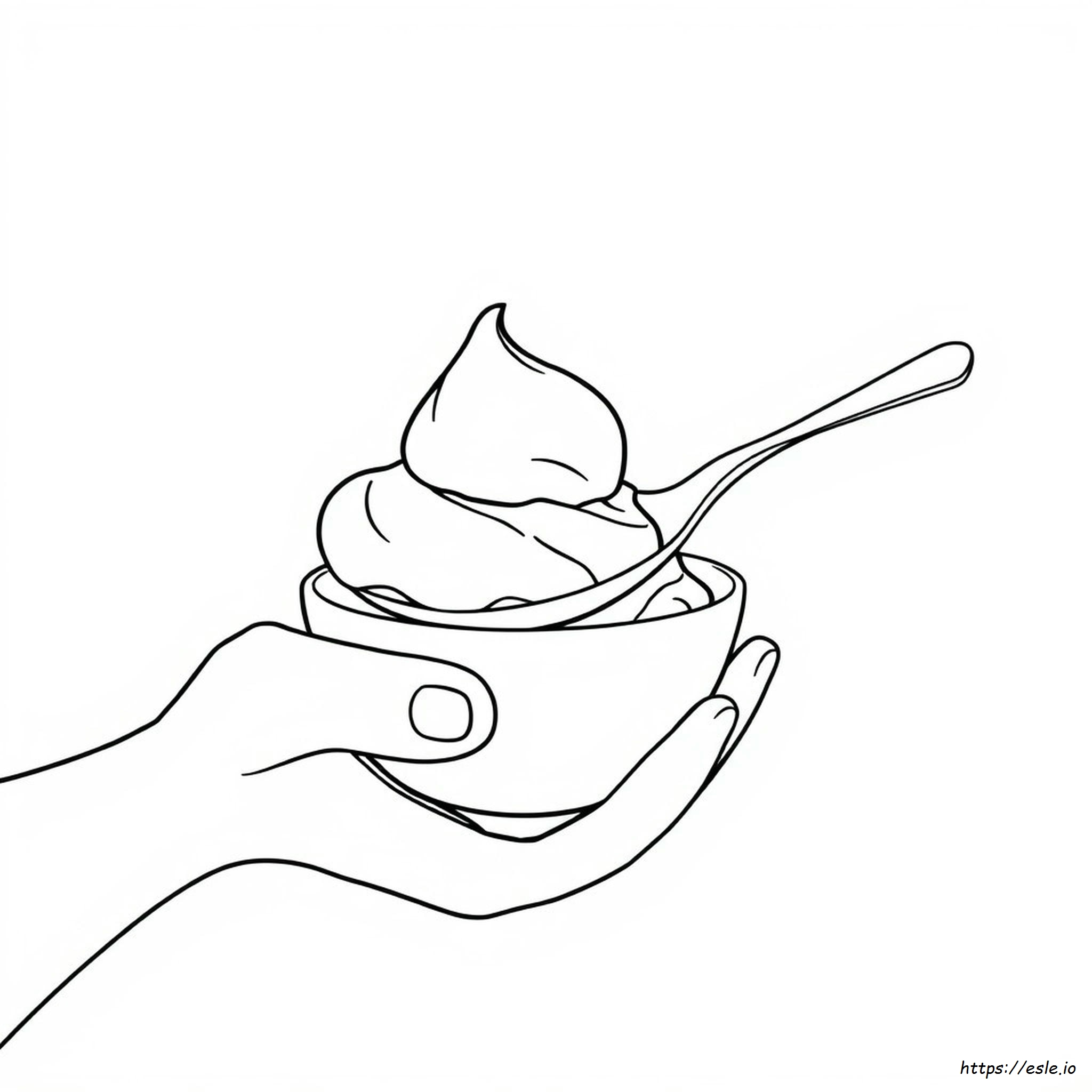 Coloring Picture Of Spoon