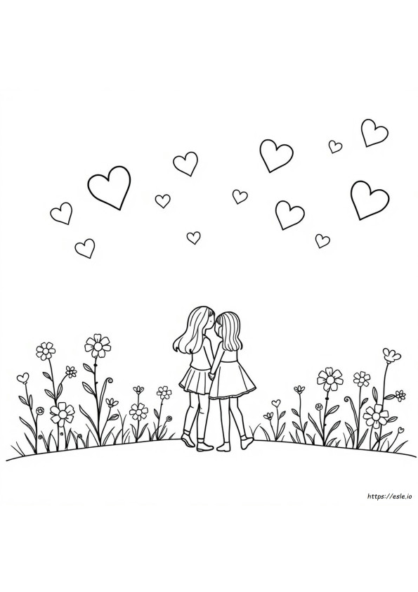 Fogli Di San Valentino Da Colorare Gratis E Stampare