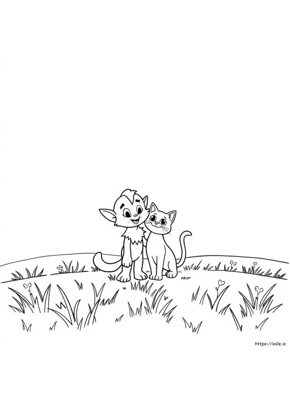 Spirit Lucky Coloring Pages