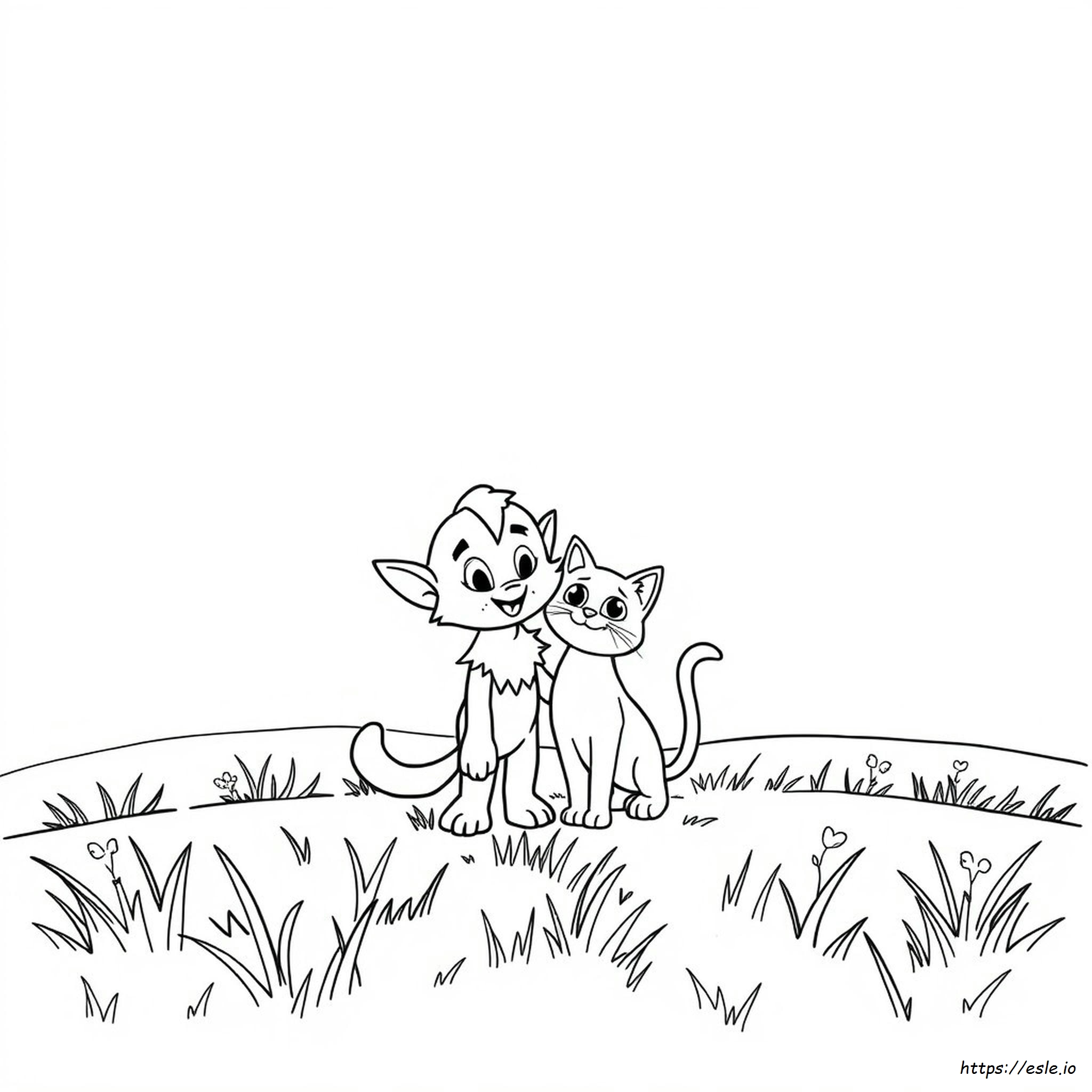 Spirit Lucky Coloring Pages