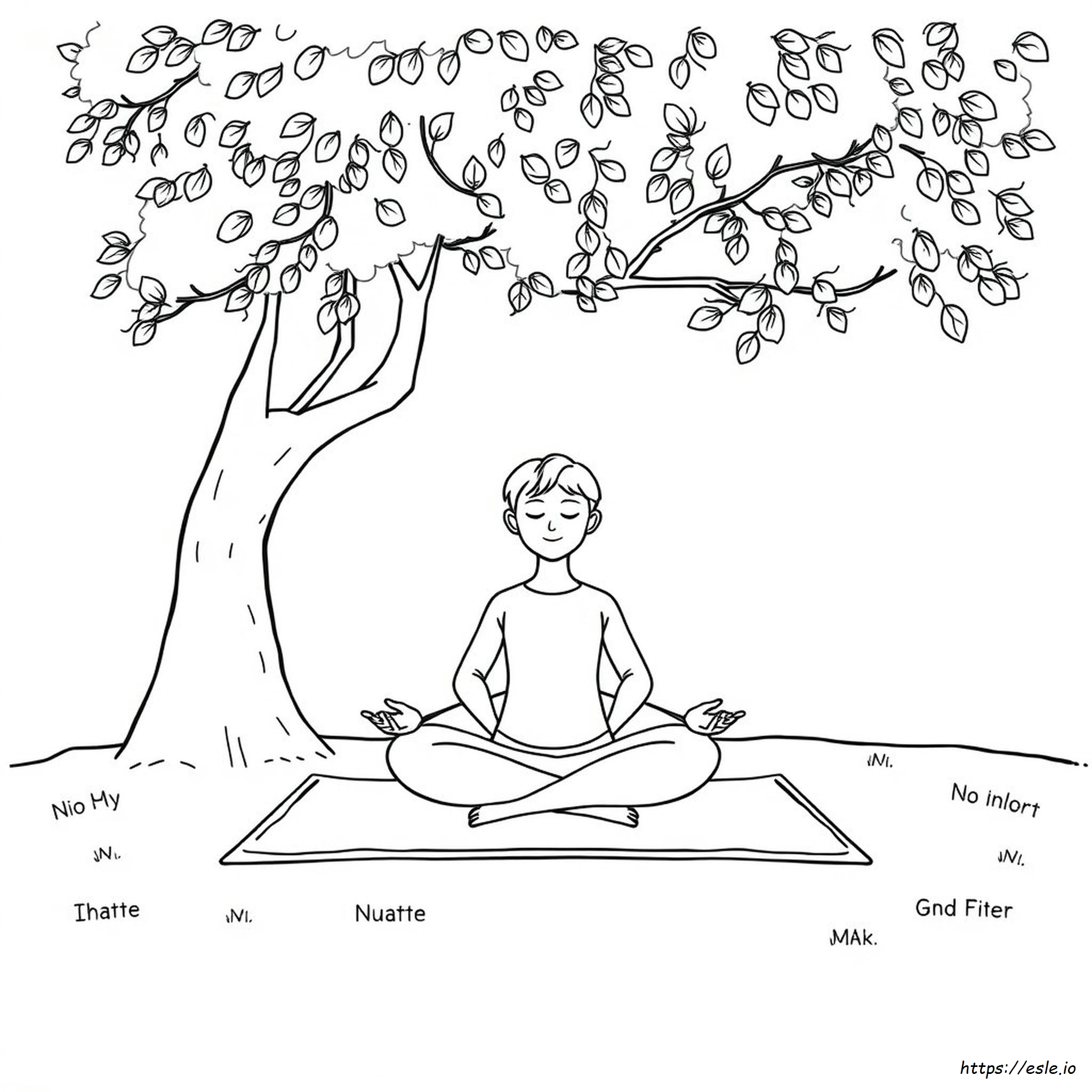 Coloring Book Meditation