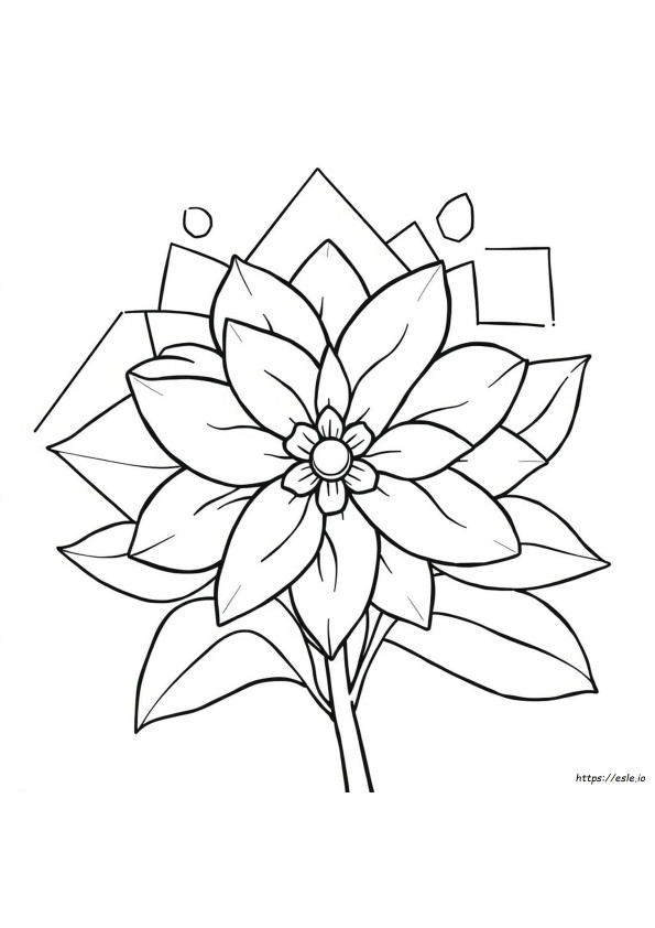 Abstract Flower Coloring Pages For Adults