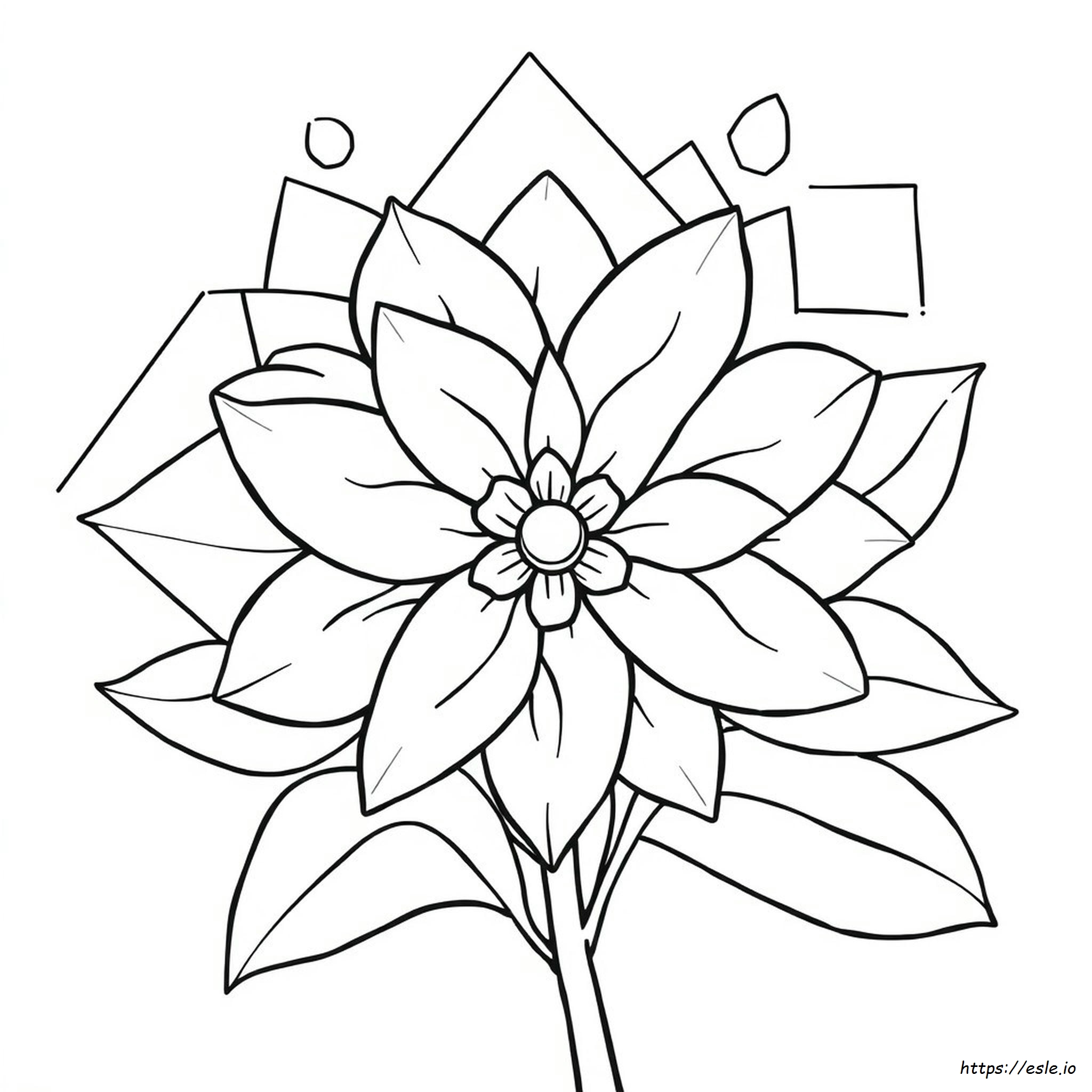 Fiori Astratti Da Colorare Per Adulti