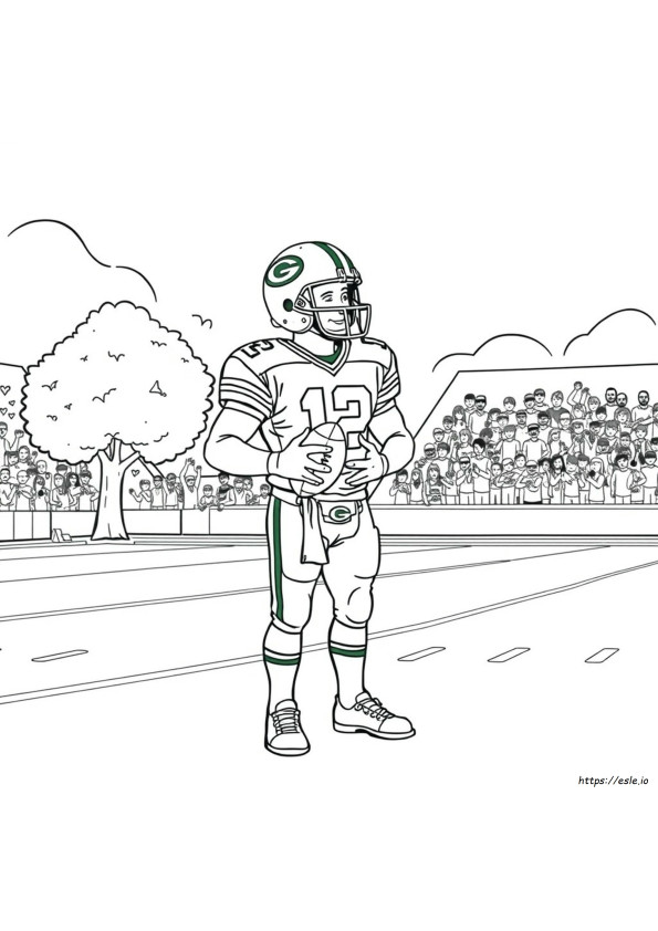 Green Bay Packers Coloring Pictures