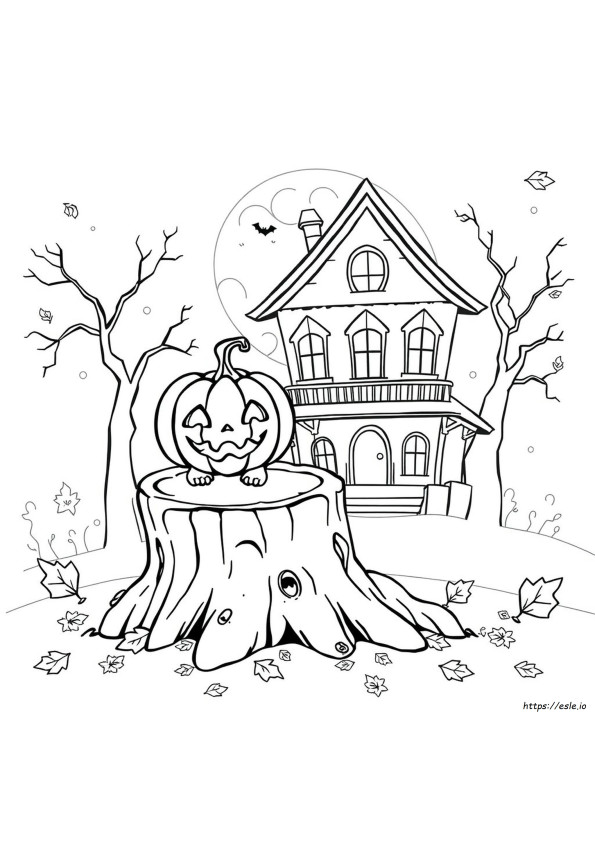 Helppoja, Söpöjä Halloween Värityskuvat