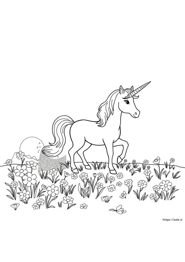 Pagina Da Colorare Cacca Di Unicorno