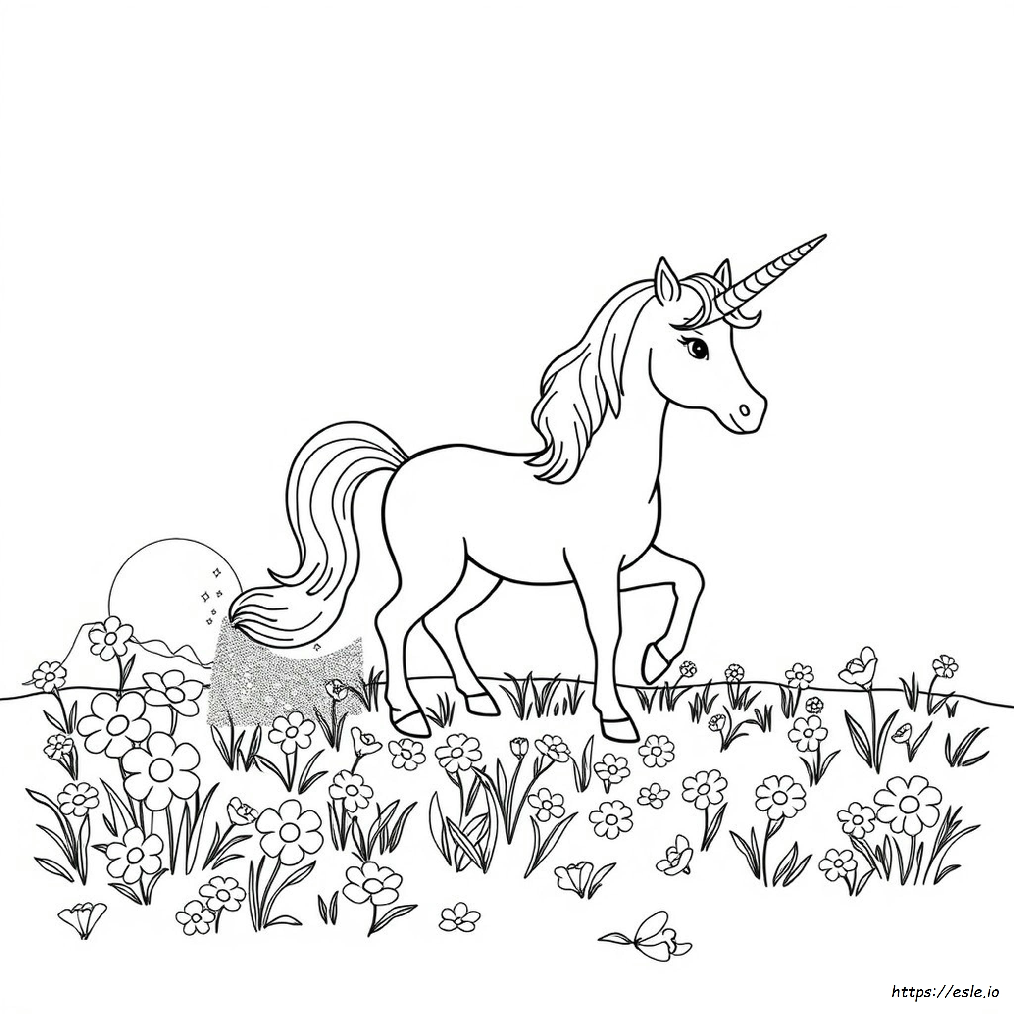 Unicorn Poop Coloring Pages
